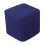 Funda para taburete extensible, ideal para sala de estar, color azul oscuro. 6