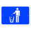 Trashcan Trash Garbage Sign 1