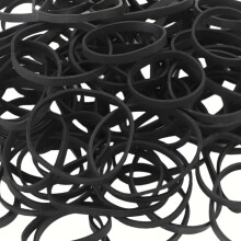 100pcs Rubber Bands Elastic Black Rubber Bands Wide Thick Rubber Bands Outdoor Accessories