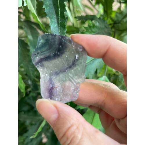 Fluorite brute naturelle, 1,5 à 2 pouces. 1