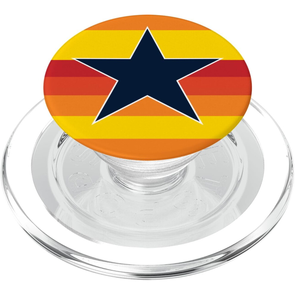 Houston Retro Popsockets Magsafe Popgrip For Compatible With Iphone 9423501333148