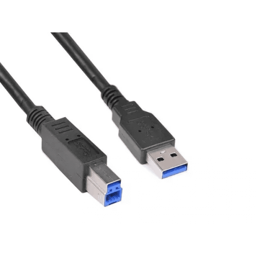 Καλώδιο USB3.0 SuperSpeed τύπου A, αρσενικό σε αρσενικό B, εκτυπωτής, σαρωτής 2,2 πόδια 2