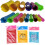 1Set 11 Sizes Hair Perm Rods Kit Cold Permanent Bar Plastic Curlers Roll 8