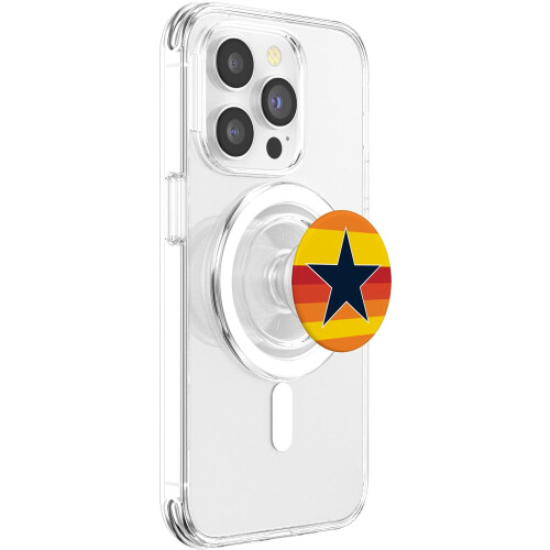 Houston Retro PopSockets MagSafe PopGrip for compatible with iPhone 2