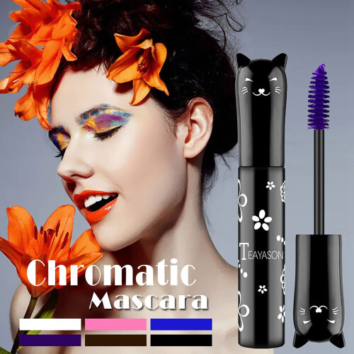 Colored Mascara Long Lasting Waterproof Smudgeproof Volumizing Curling for Thick Lashes 2