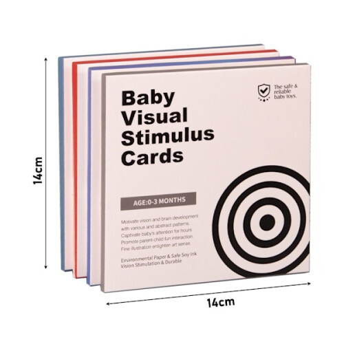 1 Set kontrastreiche Babykarten (6-12 Monate) 1