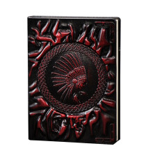 Carnet SUNRI en cuir gaufré A5/A6, bloc-notes, agenda, journal intime pour femmes et hommes