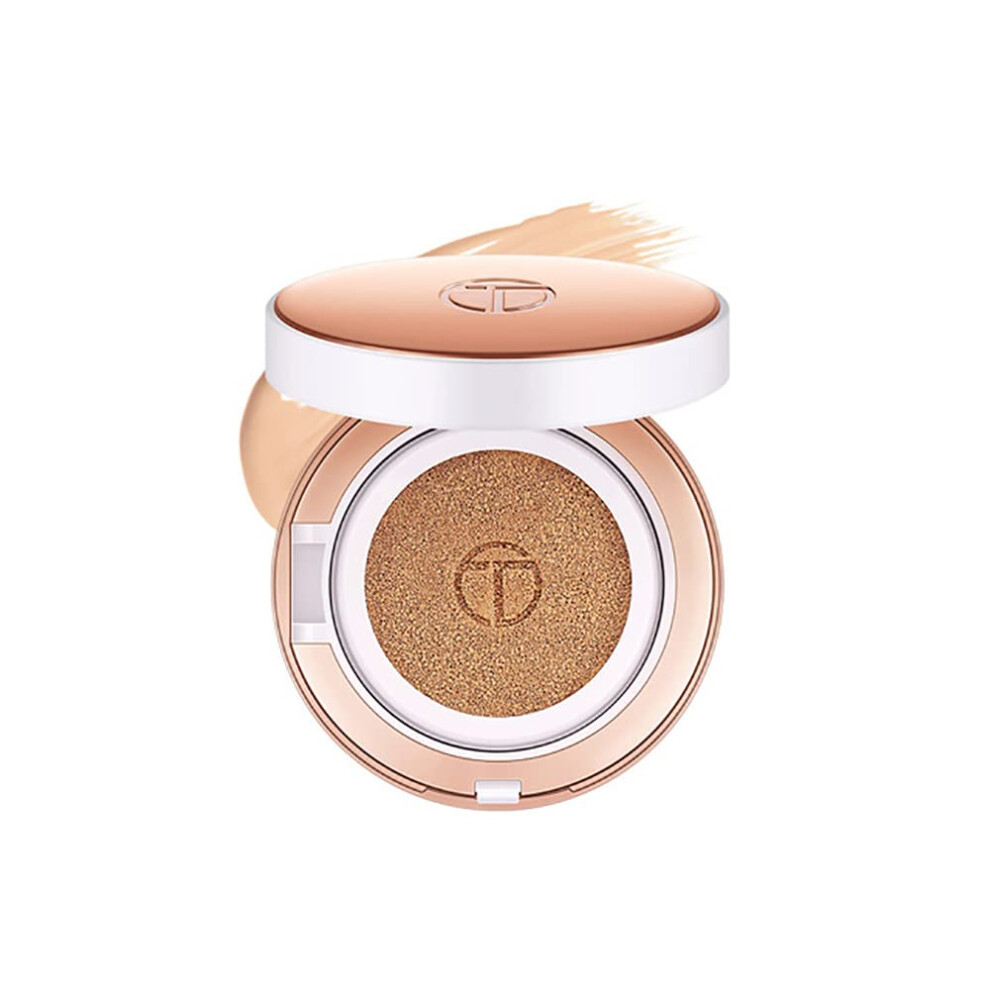 Cream Air Cushion Bb Cc Foundation With Puff, Hydrating Dewy Finish, Buildable Coverage (02)