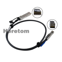 FOR ekstern SAS-kabel QSFP SFF-8436 til SFF-8644 Hybrid HD Mini SAS-kabel 0,5/1/2 m