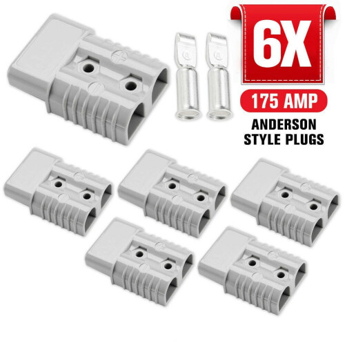 Premium175AMP TIL Anderson-stik Udvendigt stik DC-strøm SOLAR CAMPINGVOGN