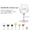 Xubond Kitchen Essentials, Wine Glass Rack Holder Under Cabinet Compatible with Stemware, White 3