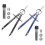 Professional Compass with Lock, for Geometry, 6inch Spring Bow Compass, Precision Math, Drafting Drawing (2 Pack) 3