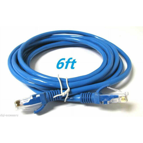 Καλώδιο δικτύου CAT6Patch Rj45Ethernet1,8ft2,5ft50ft1,6ft2,5 ...