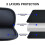 Capa protetora para laptop de 11 a 15,6 polegadas, à prova de choque e à prova d'água, com zíper e bolso frontal para HP, compatível com Dell, 4