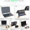 Capa compatível com MacBook Air de 13 polegadas (modelos de 2021, 2020, 2019 e 2018: A2337M1, A2179, A1932) com tela Retina. 3