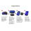 Ασύρματο ποντίκι 2.4GHz Cool3D Sport Car Shape Εργονομικά οπτικά ποντίκια με δέκτη USB για 4