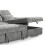 Alora 4–5 Seater Grey Fabric U-Shaped Sofa with Storage & Headrests 4