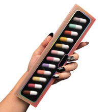 Mini Matte Lipstick Set 12 Vibrant Shades Long Lasting Waterproof Travel Size Capsule Design