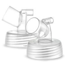 Maymom Myfit Base Connector (2Pc) Wide Neck: These Connectors Will Fit These Wide Neck Bottles: Spectra Wide Mouth Bottles, Avent Bottles, and Wide M