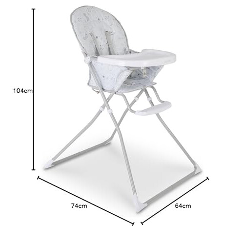 Red Kite Red Kite Feed Me Compact Folding Highchair - Jungle Tots 2