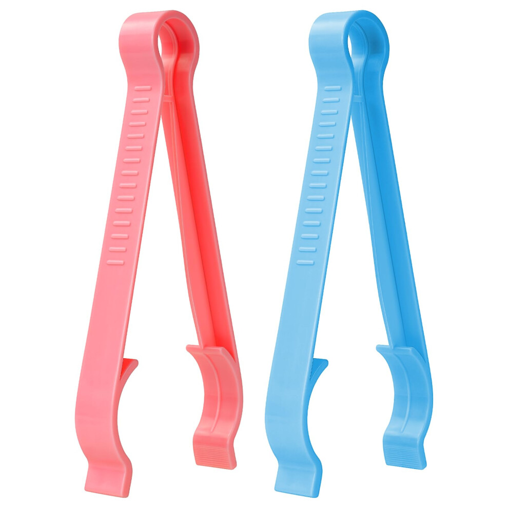 Baby Bottle Tongs, 2 Pcs Baby Feeding Bottle Tongs Holder, Baby Bottle Nipple Pacifier Tong, Multi-Functional Anti-Scalding Non-Slip Bottle C Vicloon