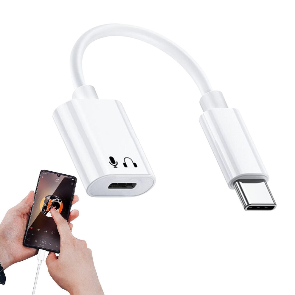 Usb C To Lightning Audio Adapter For Iphone With Lossless Sound Quality And Full Audio Control 9044945753417