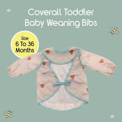 Highland cow coverall bib 1