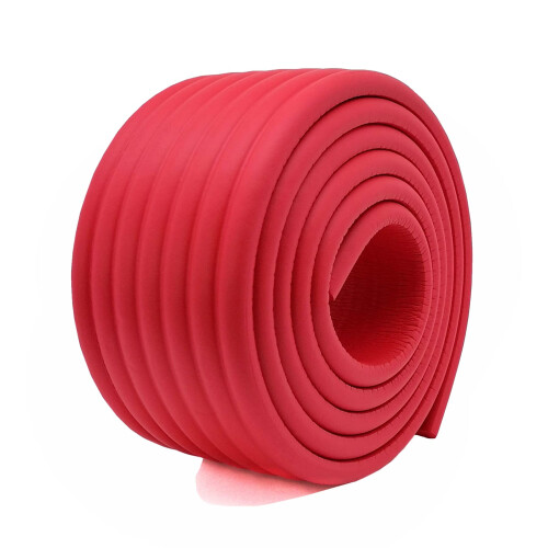 M2cbridge Multifunctional Edge and Corner Guard Coverage Baby Safety Bumper DIY 2m (Red)