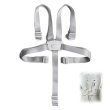 1Pcs High Chair Harness, Adjustable Baby Seat Belt 5 Point Harness Straps High Chair Straps Car Seat Straps Anti Escape High Chair Security Straps fo