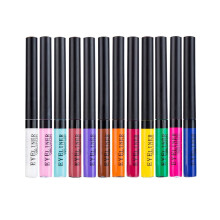 Liquid Eyeliner Set 12 Colors Waterproof Smudge Proof Precision Felt Tip Long Lasting for Women