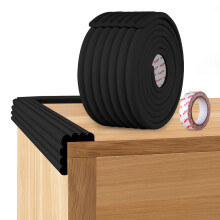 NUTKIT Multifunctional Baby Proofing Edge Protector, W-type Foam Protection Strip, Wall Table safety Edge And Corner Guards, Baby Cot Bumpers for Bed