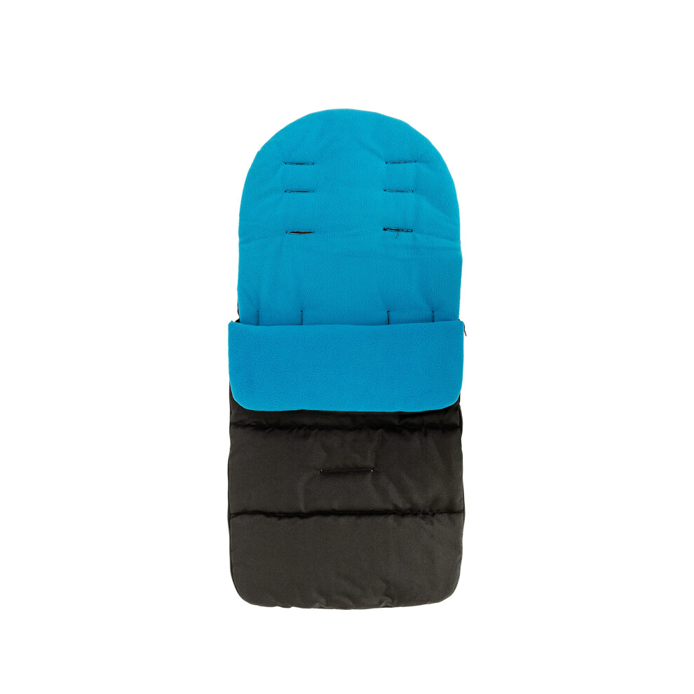 Footmuff/Cosy Toes Fleece Lined Cosytoes Universal Fitting For Pushchairs Strollers Prams Buggy Baby (Blue) Blue Little Bambino