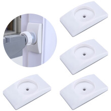 VEGCOO 4 Packs Stair Gate Wall Protector, Safety Stair Gates Extension Wall Saver Wall Guard Protector Pads for Pressure Mounted Gate, Door, Babies &