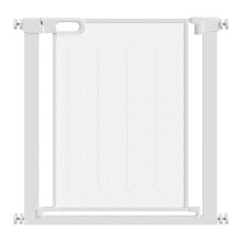 PawHut Pressure Fit Safety Gate for Doorways and Staircases, Dog Gate w/ Auto Closing Door, Pet Barrier for Hallways w/ Double Locking, Openings 75-8