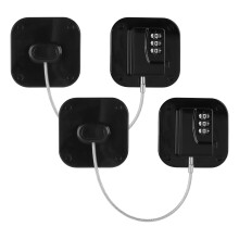 2pcs Digital Password Fridge Lock for Children Safety Refrigerator Door Locks,Child Adhesive Safety Window Lock Kids Adults Security Cabinet Locks fo