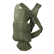 BabyBjörn Baby Carrier Mini, Woven, Dark Green