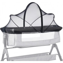 Foldable Mosquito Net for Babies Crib to Keep Insects/Bugs/Cats Out,Baby Mosquito Net with Noiseless Zipper for beds,Safety Net with Breathable Mesh
