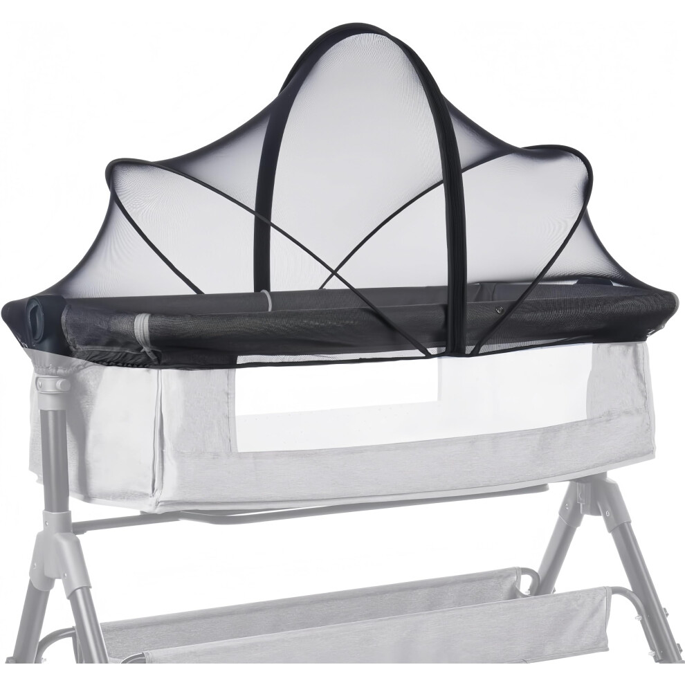 Yumza Foldable Mosquito Net For Babies Crib To Keep Insects/Bugs/Cats Out,Baby Mosquito Net With Noiseless Zipper For Beds,Safety Net With Breathable Mesh