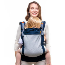 Beco Toddler Carrier (20-60 lbs) with Extra Wide Seat, 100% Cotton - Front-Carry & Backpack Style - Lightweight & Ergonomic Sling Carrier for Childre