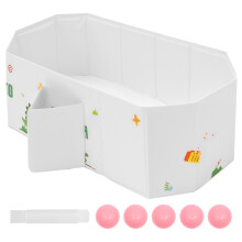 Foldable Bathtub for Children, Multifunctional Portable Bath Tub, 784530 cm Large Toddler Bath for Ages 0-8, All in One Design with Drain Plugs(Cud