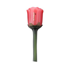 Long Lasting Moisturizing Liquid Lipstick and Waterproof Lip Gloss for Women Rose Shaped Tube