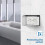 Tofficu Waterproof Socket Cover Double Adhesive Thickened Protective Box for Indoor Kitchen Bathroom Socket Safety 7