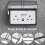 Tofficu Waterproof Socket Cover Double Adhesive Thickened Protective Box for Indoor Kitchen Bathroom Socket Safety 6