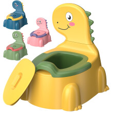 Potty Training Toddler Toilet,Baby Potty Chair for Kids Boys Girls,Dinosaur Portable Potty Toddlers Toilet Seat Potties Trainer with Lid Splash Guard