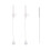 nohlerlife Sippy Cups Weighted Straw Replacement Set, Includes 2 Replacement V-Type Straw with Weight, 1 Cleaning Brush 1