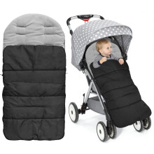 KKUOYT Universal Pushchair Footmuff Waterproof and Windproof Cosy Toes Pushchair Footmuff Warm Pram Footmuff for Toddler Kids