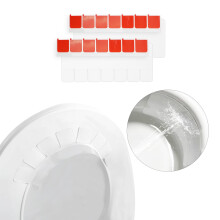 2 PCS Pee Guard for Toilet Seat, Urine Splash Guard Deflector for Toilet Sea Potty-training Toilet Pee Guard Waterproof Prevents Kids Adult and Elder