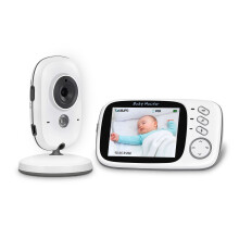 MYPIN Baby Monitor, 3.2" LCD Digital Screen Baby Video Camera with 750mAh Rechargeable Battery Support VOX Night Vision Temperature Monitor Two-Way T