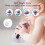 nohlerlife Sippy Cups Weighted Straw Replacement Set, Includes 2 Replacement V-Type Straw with Weight, 1 Cleaning Brush 3