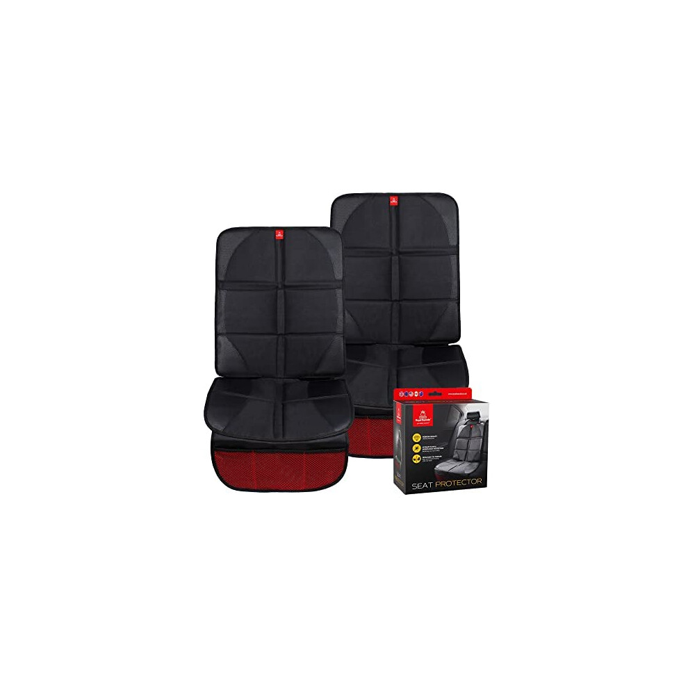 Royal Rascals Car Seat Protectors For Child Seats (2 Pack) Universal Fit Padded Baby Car Seat Cover With Organiser Pockets And Liners, Seat Protector